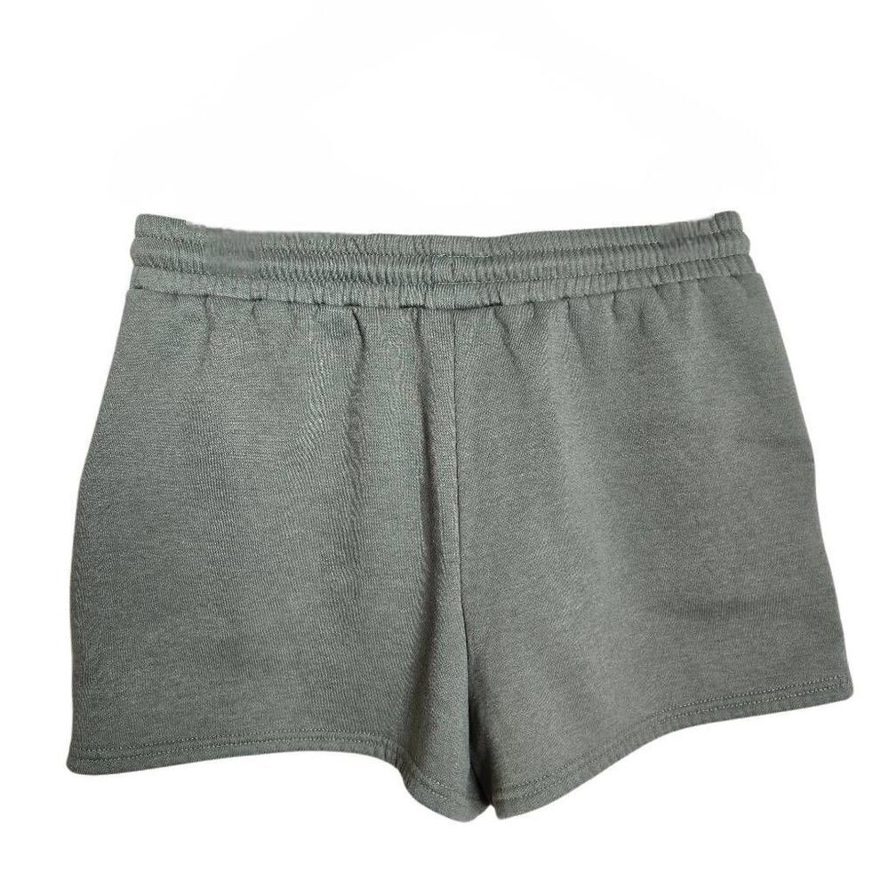 Peanuts Snoopy Olive Green Fleece Lounge Shorts XL - Picture 4 of 9